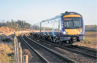  ?? Picture: Kris Miller. ?? ScotRail bosses apologised, saying the driver had the wrong instructio­ns.