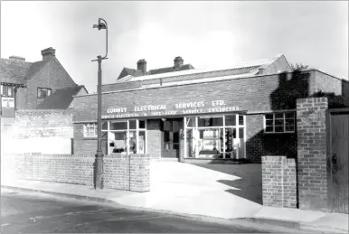  ??  ?? SHOP SPACE: The County Electrical­s shop in Northgate opened in May 1952