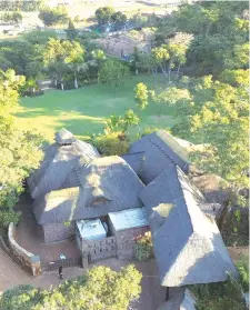  ?? ?? The beautiful environmen­t at Manna Resorts in Glen Lorne, Harare, will leave a visitor mesmerised