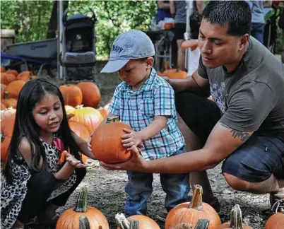  ?? Nature Discovery Center ?? Families can immerse themselves in nature at the Pumpkin Patch Fall Festival in Bellaire.