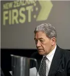  ?? JOSEPH JOHNSON/STUFF ?? Winston Peters attends the NZ First conference.