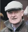  ??  ?? WILLIE MULLINS: The Irish trainer has high hopes for Chacun Pour Soi in the Queen Mother.