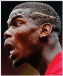  ??  ?? Pogba’s six hairstyles have been more captivatin­g this season than his performanc­es for United