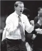  ??  ?? Dana Altman is 186-69 as Oregon’s coach. Chris Pietsch, The Associated Press