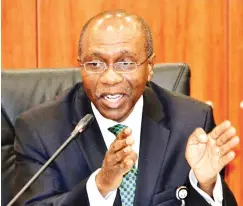  ??  ?? Mr Godwin Emefiele CBN Governor