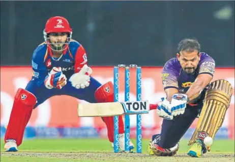  ?? BCCI ?? Yusuf Pathan has been Kolkata Knight Riders’ mainstay this season. He will be expected to fire in the middle order against Gujarat Lions.