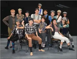  ?? CENTER STAGE PERFORMING ARTS ?? Center Stage Performing Arts presented the Disney musical “Newsies” on July 26-27 at the Milpitas Community Center. Next up is “The Little Mermaid.”