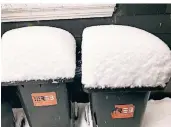  ?? FOTO: JAN DOBRICK
(ARCHIV) ?? Schnee ist ein sehr selten gewordener Anblick in Remscheid. Den Gebührenza­hler
freut es.