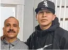  ?? ?? Juan Flores (left) and Oscar Flores are being sought by Hamilton police to be questioned as persons of interest in a deadly stabbing Saturday during a private event at the FOP Lodge in Hamilton.