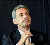  ?? (Afp) ?? Accuse Sarkozy è stato presidente della Francia dal 2007 al 2012