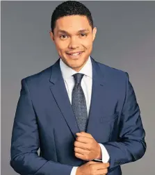 ??  ?? COMEDIAN and The Daily Show host Trevor Noah is one of the hosts of the Global Citizen Festival scheduled to take place at FNB Stadium in Soweto on Sunday.