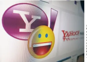  ??  ?? Yahoo Messenger couldn’t keep up with the barrage of instant messaging options such as WhatsApp, Facebook Messenger and Google Hangout. — Reuters