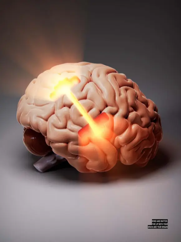  ??  ?? MIND AND MATTER: FIRE UP BOTH YOUR BRAIN AND YOUR BRAWN