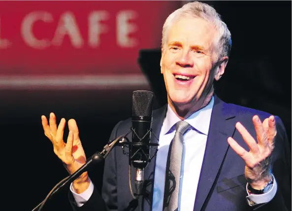  ?? — AARON HINKS/DAILY HERALD-TRIBUNE/QMI AGENCY ?? Columnist Wayne Moriarty considered Stuart McLean, above, host of the CBC’s The Vinyl Cafe, to be Canada’s finest storytelle­r. Canadians from all walks of life were saddened by the news of McLean’s death Wednesday.