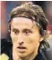  ?? EPA ?? Spielmache­r mit Blick für den tödlichen Pass: Luka Modric.