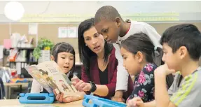  ?? Photo: GSCS ?? Greater Saskatoon Catholic Schools have become adept at welcoming new Canadians and teaching English as an additional language.