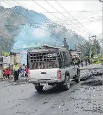  ?? EXPRESO ?? Situación. En diversas provincias se ha registrado un bloqueo de vías.