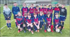  ?? ?? Ballyduff Rovers U13 team who were in action on Wednesday night last.