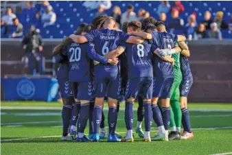  ?? STAFF FILE PHOTO BY OLIVIA ROSS ?? The Chattanoog­a Football Club will try to build on a successful regular season when it hosts the Michigan Stars in an NISA semifinal at 5 p.m. Sunday at Finley Stadium.