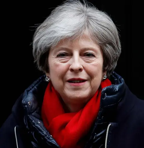  ??  ?? CALENDAR COUNTDOWN: Pressure is mounting further on Theresa May as the Brexit deadline looms ever closer