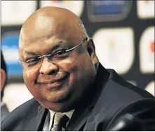  ?? / VELI NHLAPO ?? Suspended Sascoc CEO Tubby Reddy.