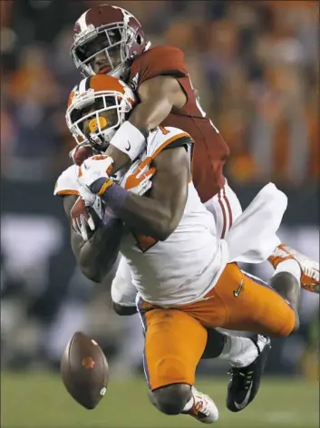  ?? John Bazemore/Associated Press ?? Clemson’s Mike Williams is one of three receivers to earn a first-round grade from draft experts. The Steelers, because of disappoint­ing wide receiver selections in the past five years, could draft another one high this year. But, according to experts, good value at the position can be found after the first round.