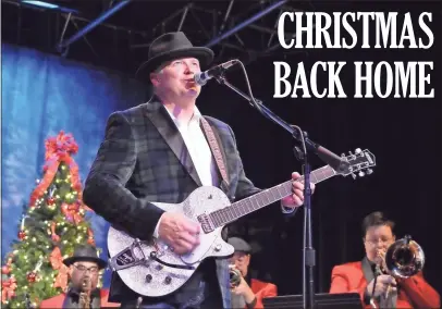  ?? Contribute­d ?? Scott Thompson and friends will present Christmas Back Home at the Rome City Auditorium Dec. 10 and 11. Tickets are available online and at the door.