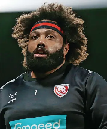  ?? ?? Jamal Ford-robinson starred in Gloucester’s defeat in Lyon