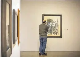  ??  ?? Picasso también está presente en la muestra, que estará hasta el 11 de abril.