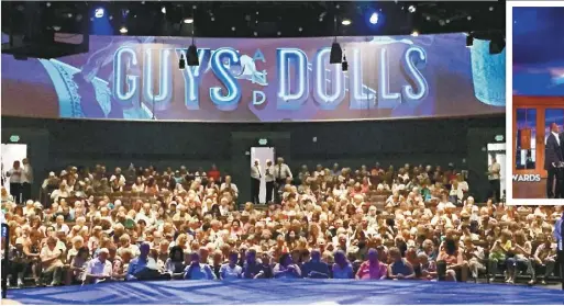 ??  ?? 去年夏天觀賞的《Guys Dolls》。