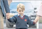  ?? THE ASSOCIATED PRESS ?? ISIS threats will not cause the British royal family to remove Prince George from his kindergart­en classes.