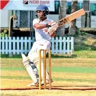  ?? ?? Gihan Anuruddha of Maliban top scored with 53
- Pic by Ranjith Perera