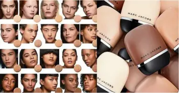 ?? — ?? The Marc Jacobs Shameless Youthful-look 24-h Longwear Foundation SPF25 comes in 29 shades. Marc Jacobs Beauty