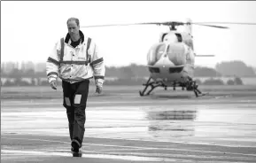  ?? STEFAN ROUSSEAU / REUTERS ?? Prince William begins his new job as a co-pilot at Cambridge Airport, United Kingdom, on July 13, 2015.