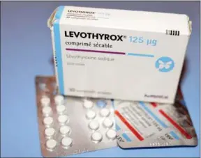  ??  ?? La nouvelle formule du Levothyrox est décriée par certains patients.