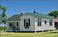  ?? ?? Johnny Cash Boyhood Home was bought in 1935 by his father for $2,183.60.