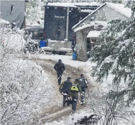  ?? PHOTOS: JASON PAYNE/PNG ?? After confirming the remains of Traci Genereaux had been found on a ranch near Salmon Arm, police are investigat­ing the possibilit­y that other bodies are buried on the property. Police are urging the public to come forward with any informatio­n about...