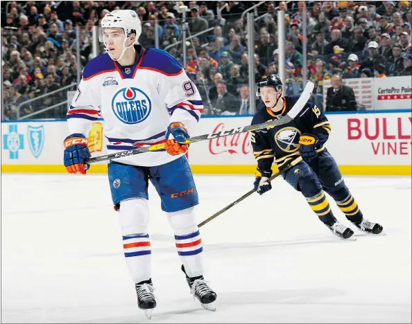  ?? — GETTY IMAGES FILES ?? The Edmonton Oilers had a disappoint­ing season despite having added the talented Connor McDavid.