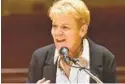  ?? AMY DAVIS/BALTIMORE SUN ?? BSO music director Marin Alsop said she is growing frustrated with the orchestra’s inability to promote its art.