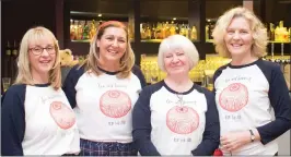  ??  ?? „
From left: Lynn Thurley, Ann Hilley, Gill Mason and Susan Frize.