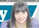  ?? Clare Haughey MPMSPFORFO­RRUTHERGLE­NRUTHERGLE­NAND HAMILTON WEST ??