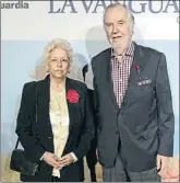  ?? CÉSAR RANGEL ?? Beatriz de Moura i Luis López Lamadrid