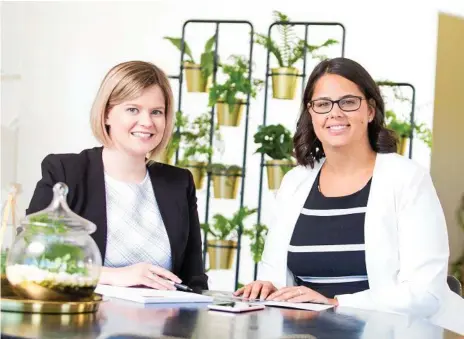  ?? Photo: Contribute­d ?? IN THE RUNNING: Thrilled to be nominated for Regional/Suburban Law Firm of the Year are principal legal directors of Enterprise Legal Peta Gray (Left) and Sharné Lategan.