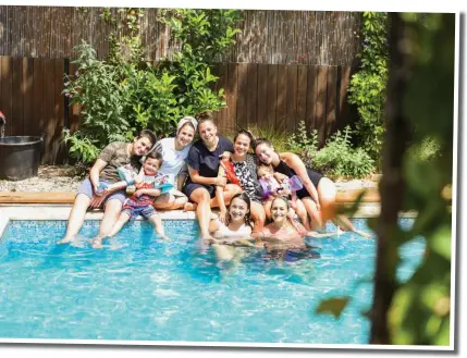  ?? PHOTOGRAPH­ER LISA RICH GALINSKY with husband Ahiya and children. (Mark Tso) ?? THE BROWN FAMILY, Beit Shemesh.