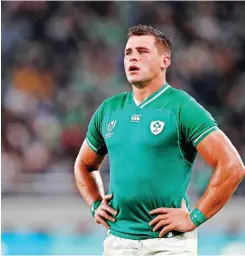  ?? | Reuters ?? IRELAND’s CJ Stander reacts during the match against England.