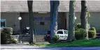  ?? NICK GRAHAM / STAFF ?? Police were still on the scene Sunday at FOP Lodge 38 in Hamilton after a fatal shooting there the night before.