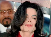  ?? AP ?? Michael Jackson: The work we enjoy is the product of good, not evil.