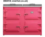  ?? ?? Fandango Pink four-door Everhot 120i range cooker, £10,800 (01453 890018; everhot.co.uk)
GROHE Red Duo kitchen tap in chrome finish, £1,533.22 (grohe. co.uk)