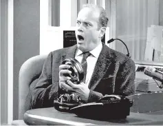  ??  ?? Kelsey Grammer reacts to the dollar amount he could get for a‘Frasier’ reboot. — Paramount picture