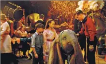  ?? PHOTOS PROVIDED TO CHINA DAILY ?? The new live-action adaptation, also titled Dumbo, featuring animals and human characters, will open across Chinese mainland theaters on March 29.